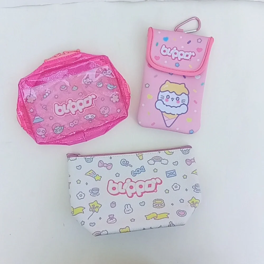 Blippo Kawaii School Backpack And Aeccessories